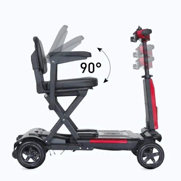 Reliable Steel-Frame Electric Scooter EXC-1003B – Safe & All-Terrain - 图片 4