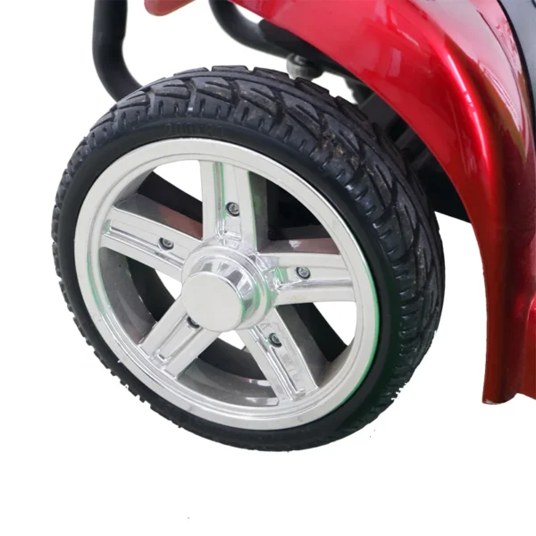 Compact Foldable Electric Mobility Aid EXC-1001 - Ergonomic Design, 120kg Max Weight, 20km Travel Distance for Versatile Use - 图片 4