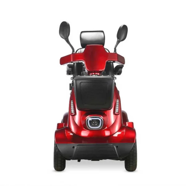 Portable Folding Electric Mobility Scooter for Adults - 330lbs Capacity, 25km Range, 4-Wheel Stability - 图片 6