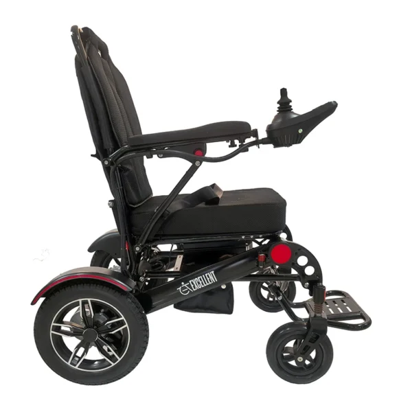 EXC-2001C ISO 13485 Certified Electric Wheelchair - 120kg Capacity Lightweight Foldable Wheelchair for Commercial Mobility | OEM Batch Orders - 图片 4