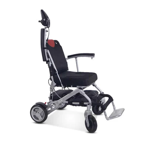 Compact Dual Brushless Motor Electric Wheelchair - 120kg Capacity, 12-20km Range, Foldable Design - 图片 5
