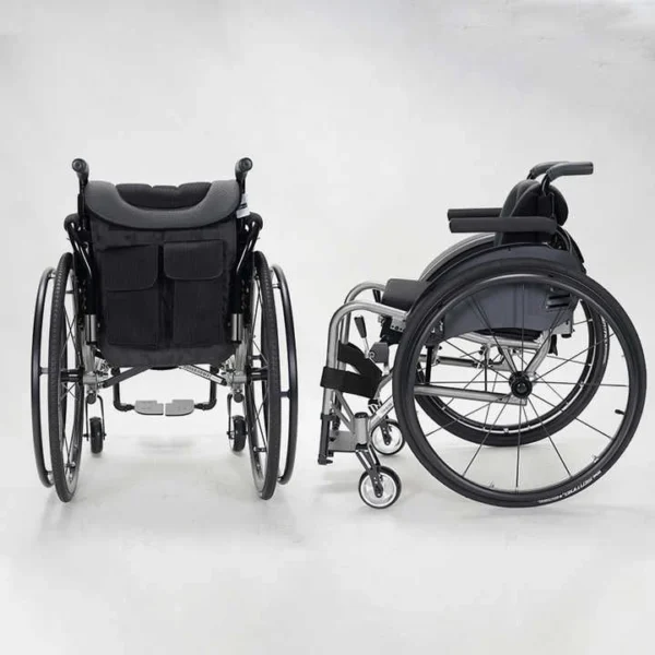 Lightweight Custom Folding Sports Wheelchair for Outdoor Rehabilitation (EXC-2019) - 图片 7
