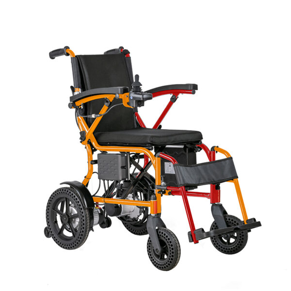 Pediatric Electric Wheelchair | Lightweight Folding Electric Wheelchair for Travel & Clinical Rehabilitation（EXC-2020C）