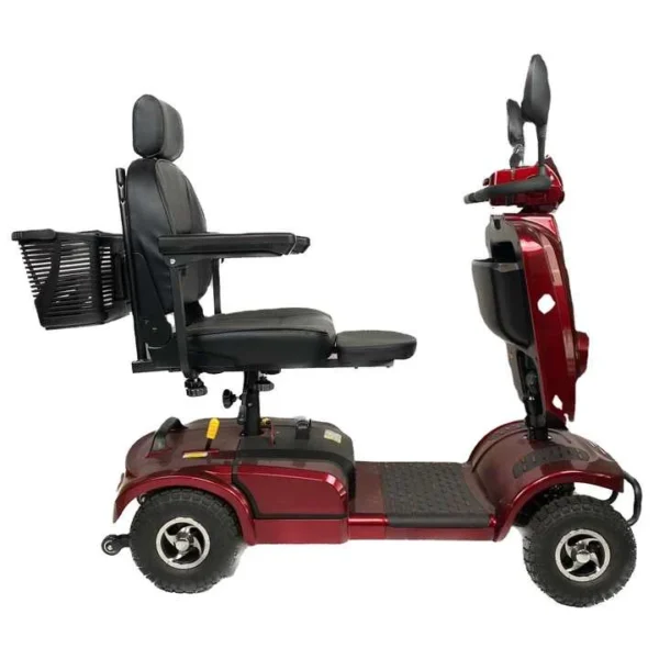 Lightweight Foldable 4-Wheel Electric Scooter for Elderly with 150kg Capacity (EXC-1002) - 图片 3