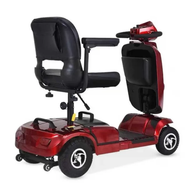 Lightweight Foldable 4-Wheel Electric Scooter for Elderly with 150kg Capacity (EXC-1002) - 图片 2