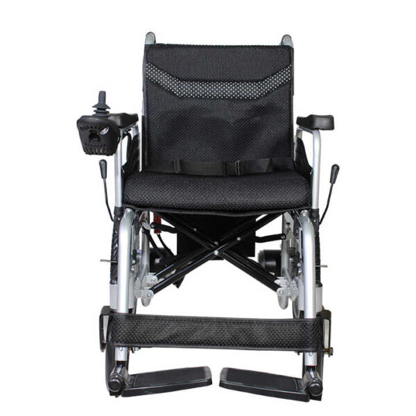 Commercial Carbon Steel Heavy-Duty Electric Wheelchair | Lightweight Foldable Mobility Solution with 20km Range - 图片 7