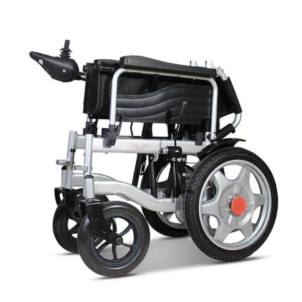 Commercial Carbon Steel Heavy-Duty Electric Wheelchair | Lightweight Foldable Mobility Solution with 20km Range - 图片 5