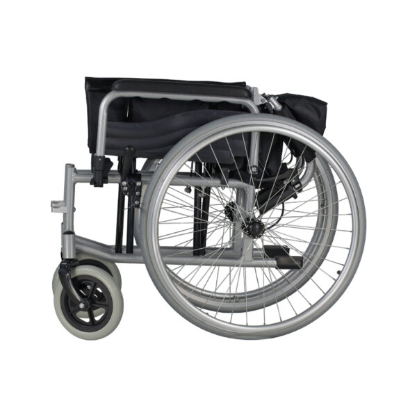 OEM All-Terrain Manual Wheelchair - Heavy Duty Foldable Frame for Institutional Use - 图片 6