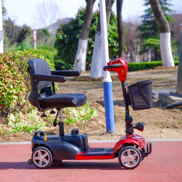 EXC-1001 Medical-Grade Folding Mobility Scooter | Portable Wheelchair for Healthcare Providers - Image 3