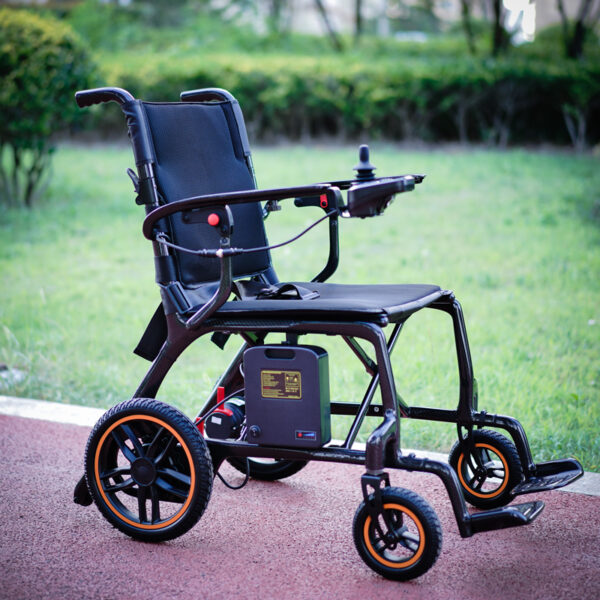 Excellent EXC-2025 Ultra-Light 11kg Carbon Fiber Electric Wheelchair - Image 5