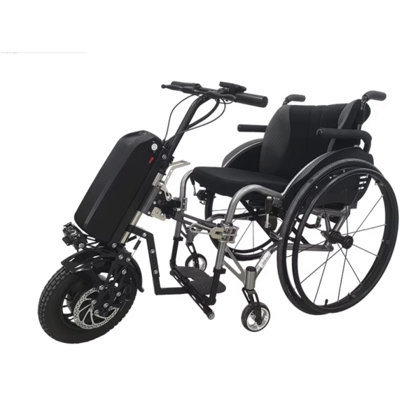 EXC-2004-3 Compact E-Handcycle Wheelchair | 350W 48V BLDC Motor | Detachable Frame - Image 3