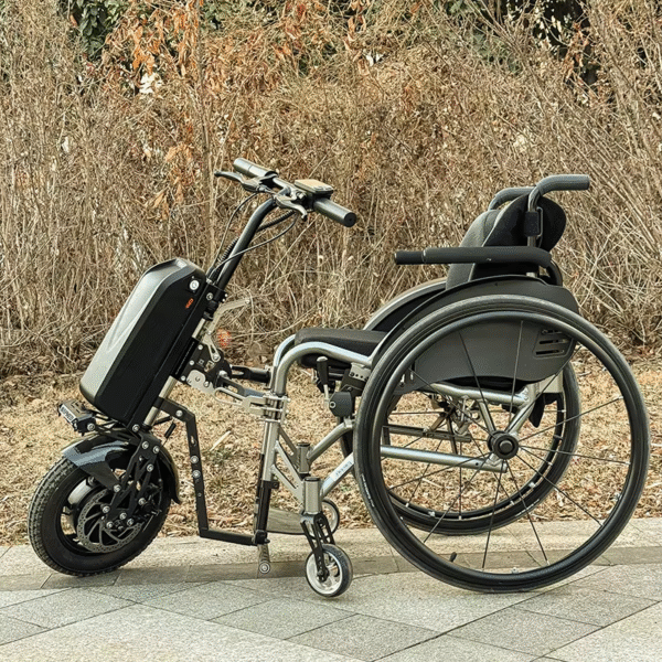EXC-2004-3 Compact E-Handcycle Wheelchair | 350W 48V BLDC Motor | Detachable Frame