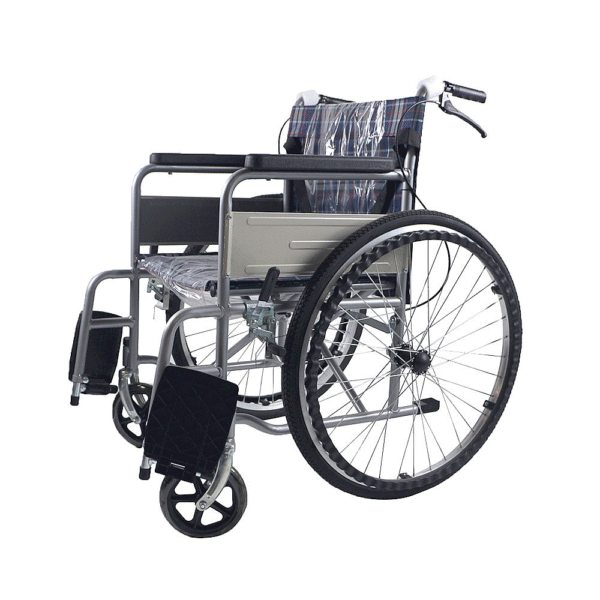 EXC-2006 Steel Folding All-Terrain Handbike – Manual Wheelchair for Disabled"
