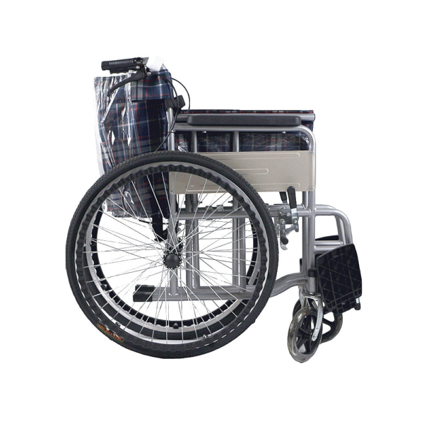 EXC-2006 Steel Folding All-Terrain Handbike – Manual Wheelchair for Disabled" - Image 6