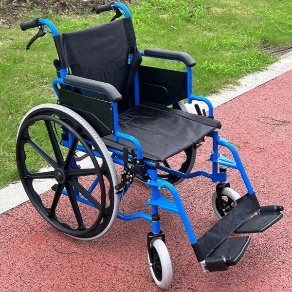 EXC-2011 Wholesale Portable Manual Wheelchairs – Lightweight, Foldable & Hospital-Grade for Elderly & Disabled