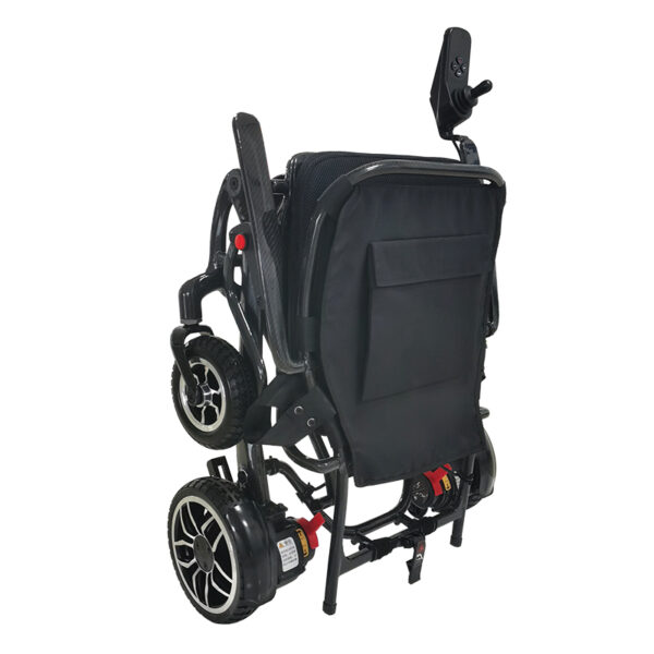 ​​EXC-2024 Carbon Fiber Motorized Wheelchair - Lightweight Foldable Portable Mobility Aid for Elderly - Image 2