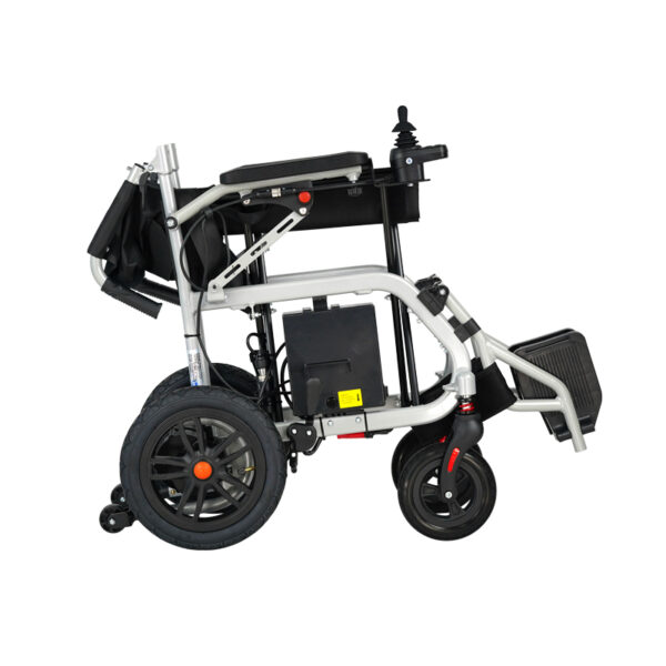 EXC-2028 Lightweight Foldable Electric Wheelchair | Portable Motorized Chair 250W Brushless Motor - Image 3