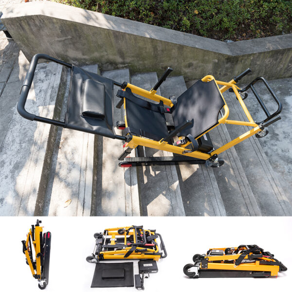 EXC-3001 Portable Stair-Climbing Wheelchair | Foldable & CE Certified for Disabled - Image 4