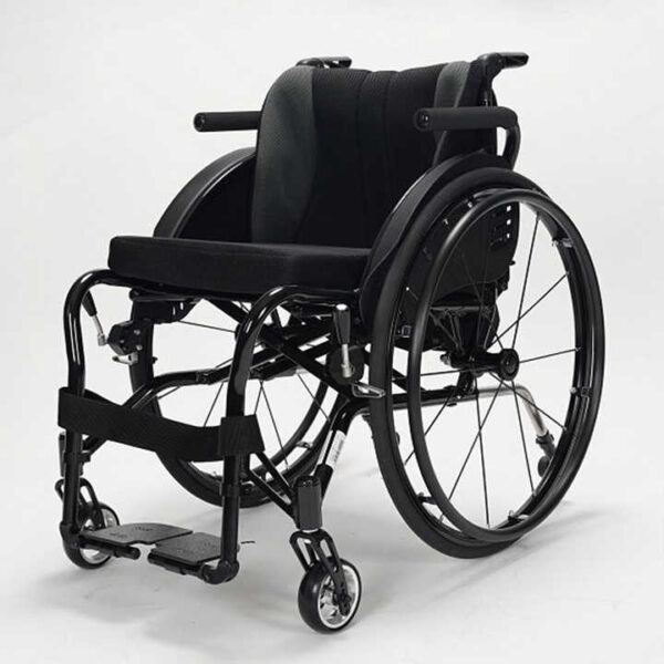 EXC-2019 Quick-rlease Wheel Professional Manual Sports Wheelchair for Disabled People - Image 2