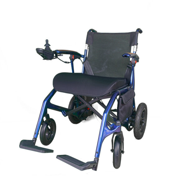 EXC-2021Carbon Fiber  Portable and Foldable Electric Wheelchairs for the Disabled All Terrain Wheelchair