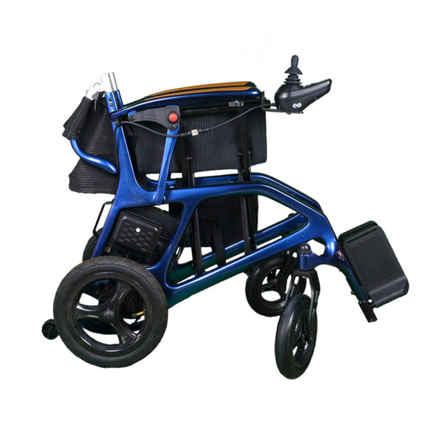 EXC-2021Carbon Fiber  Portable and Foldable Electric Wheelchairs for the Disabled All Terrain Wheelchair - Image 4