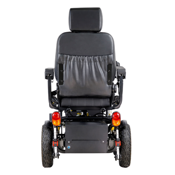 EXC-2029 Heavy-Duty Electric Wheelchair with All-Terrain Tank Wheels and 350W Motor Foldable Design 64AH Battery for Seniors & Disabled
