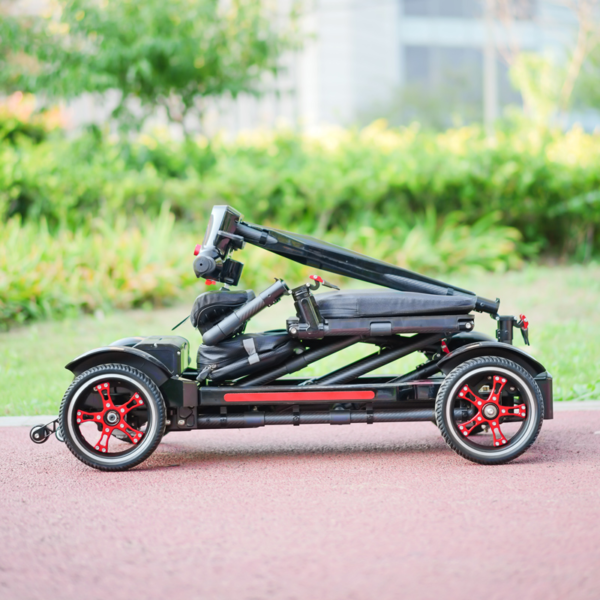 EXC-1010 Park & Trail Explorer: 4-Wheel Folding Mobility Scooter for All Outdoor Activities3