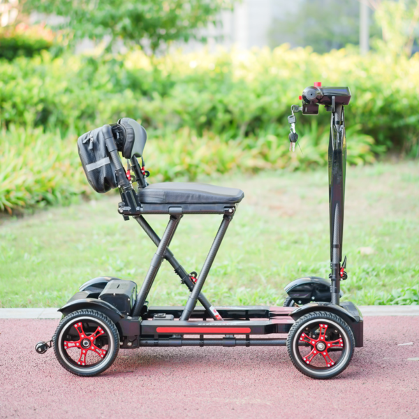 EXC-1010 Park & Trail Explorer: 4-Wheel Folding Mobility Scooter for All Outdoor Activities3