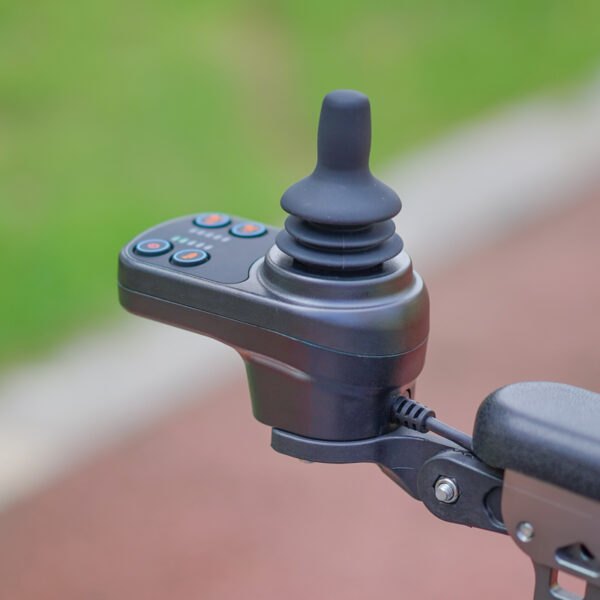 EXC-2022 Ultra-Light Foldable Electric Wheelchair for Adults - 2025 Model with Carbon Frame & Quiet Brushless Motor for Easy Travel