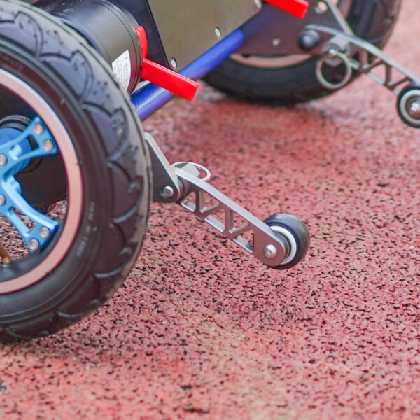 EXC-2022 Ultra-Light Foldable Electric Wheelchair for Adults - 2025 Model with Carbon Frame & Quiet Brushless Motor for Easy Travel