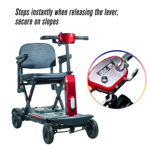 Auto Folding Mobility Scooter Lightweight CE ISO Approved