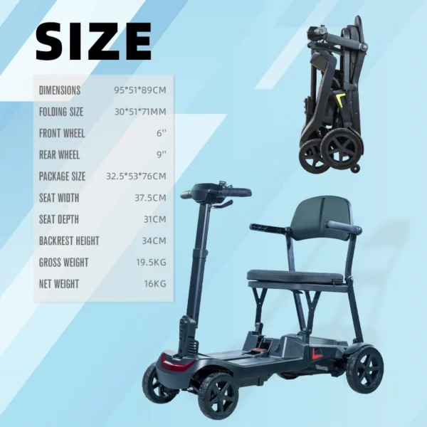 EXC-1005 mobility scooter