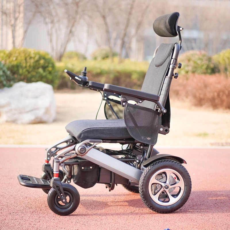EXC-2030 auto-folding electric wheelchair with adjustable backrest