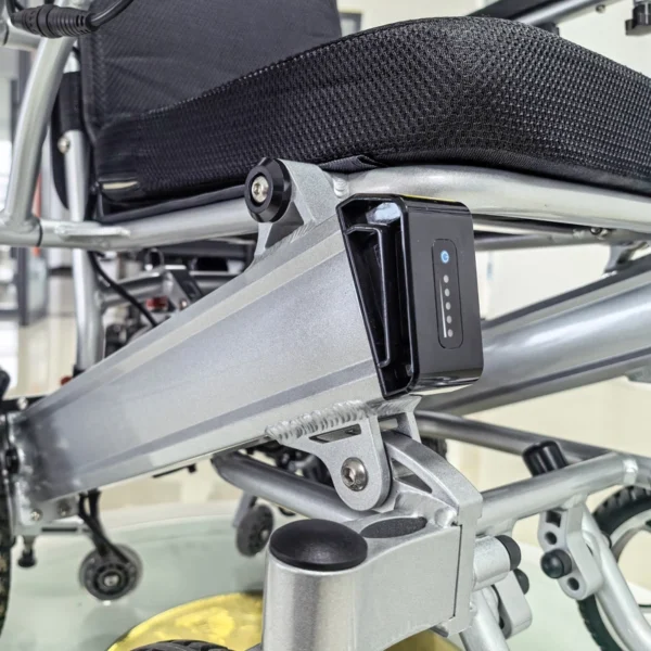 Integrated frame batteries, electromagnetic brake, and high-grip tires of EXC-2002 Mini