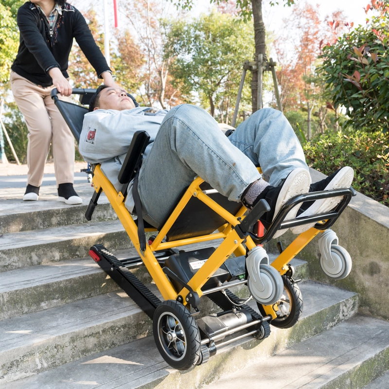 EXC-3002 electric stair climbing wheelchair with crawler band