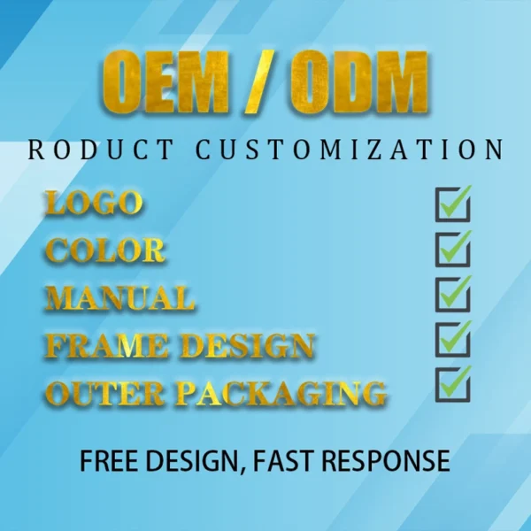 OEM ODM customization service for rollator walker logo color package